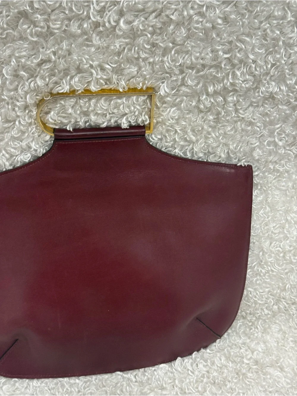 Delvaux MODEL DEPOSE Women's Leather Clutch